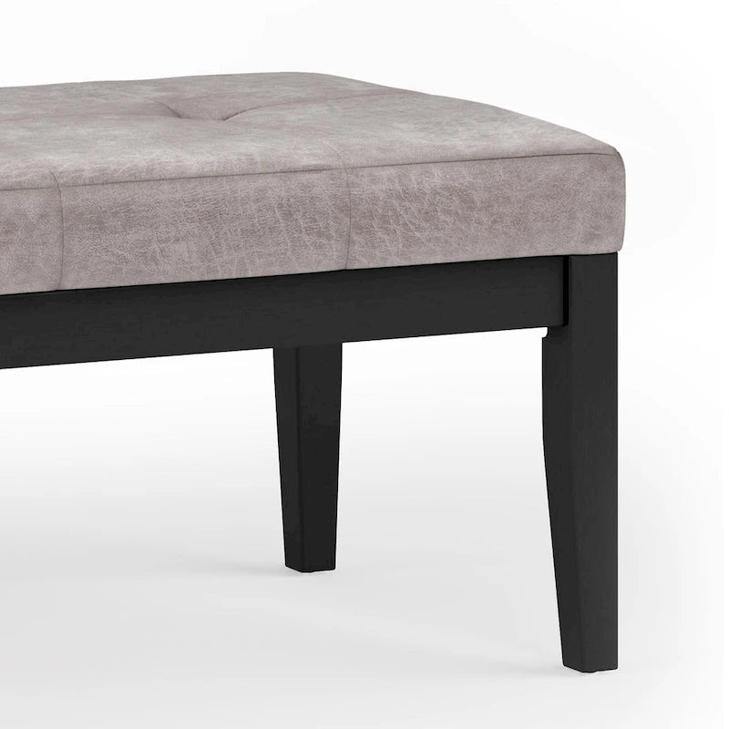 WYNDENHALL Abbey 43 inch Wide Contemporary Rectangle Ottoman Bench
