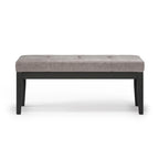 WYNDENHALL Abbey 43 inch Wide Contemporary Rectangle Ottoman Bench
