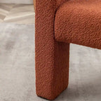 KINWELL 28 Wide Boucle Upholstered Square Armchair (Set of 2)