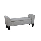 Grafton Home Claire Transitional Upholstered Storage Bench