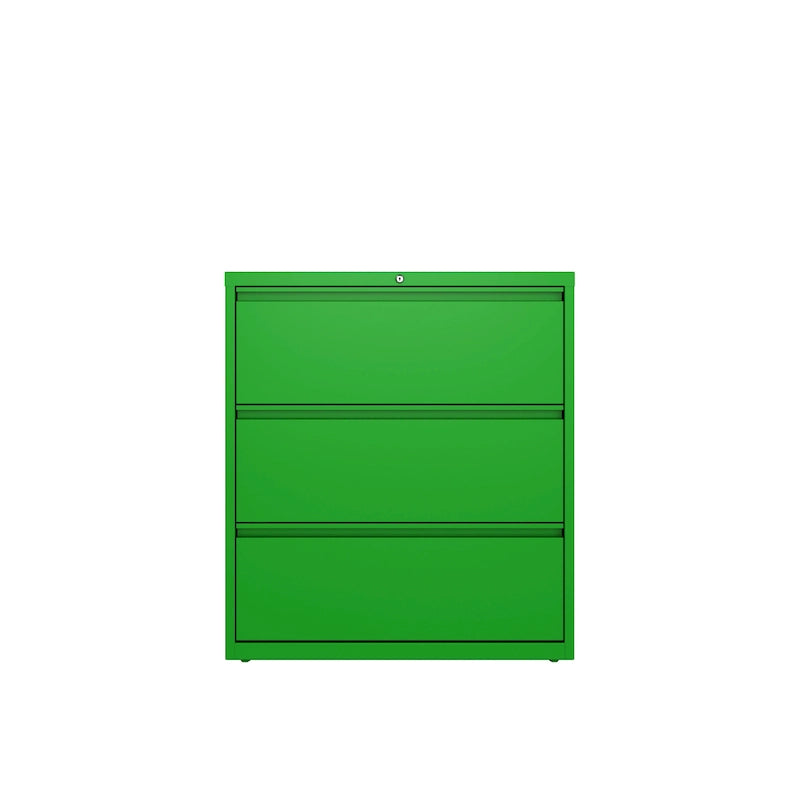 Hirsh 36 in Wide, 3 Drawer, HL8000 Series, Classic Blue