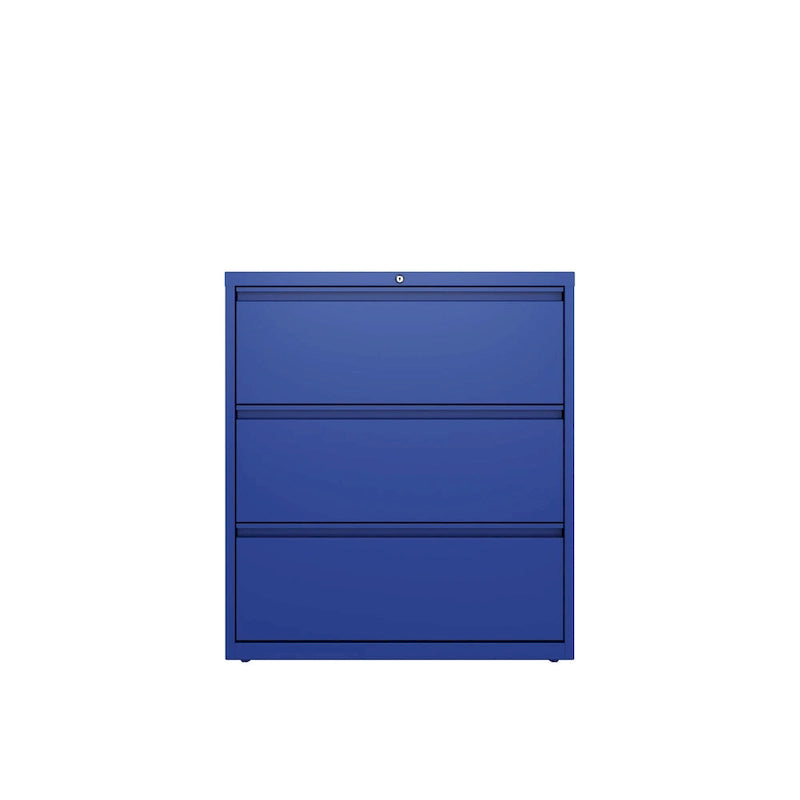 Hirsh 36 in Wide, 3 Drawer, HL8000 Series, Classic Blue