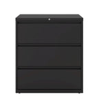 Hirsh 36 in Wide, 3 Drawer, HL8000 Series, Classic Blue
