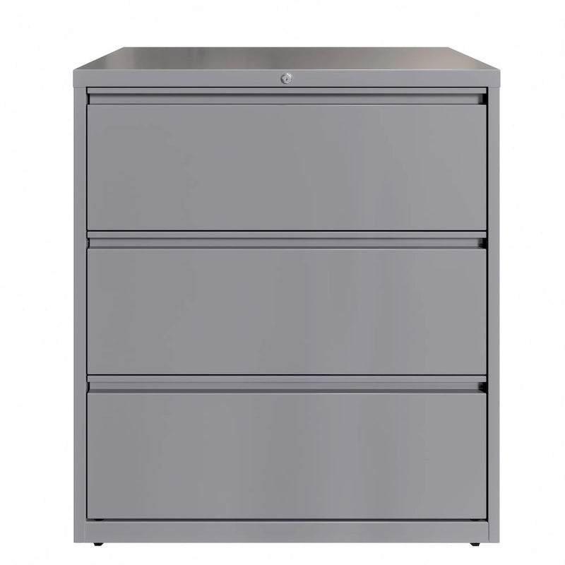 Hirsh 36 in Wide, 3 Drawer, HL8000 Series, Classic Blue