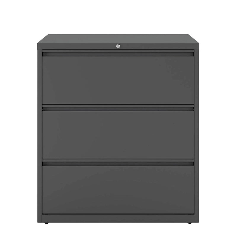 Hirsh 36 in Wide, 3 Drawer, HL8000 Series, Classic Blue