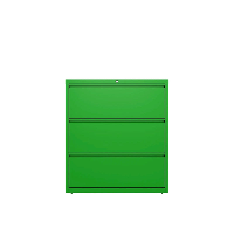 Hirsh 36 in Wide, 3 Drawer, HL8000 Series, Classic Blue