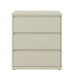 Hirsh 36 in Wide, 3 Drawer, HL8000 Series, Classic Blue