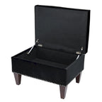 Transitional Brooklyn Upholstered Home Dcor Storage Bench