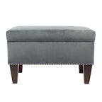 Transitional Brooklyn Upholstered Home Dcor Storage Bench