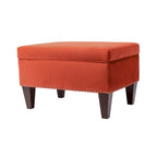 Transitional Brooklyn Upholstered Home Dcor Storage Bench