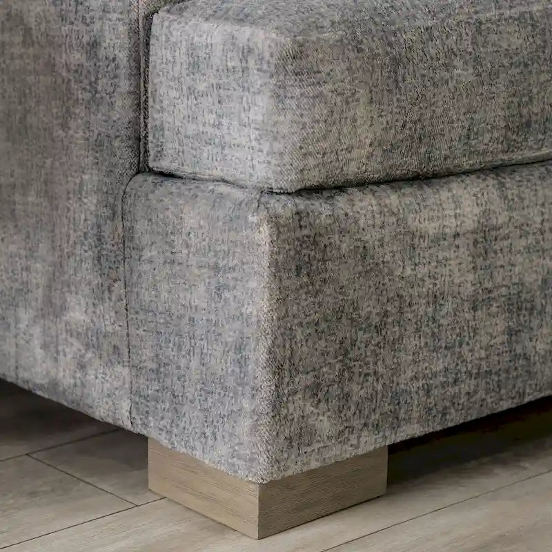 Nort Transitional Fabric Padded Flared Arms Sofa by Furniture of America