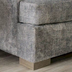 Nort Transitional Fabric Padded Flared Arms Sofa by Furniture of America