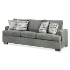 Nort Transitional Fabric Padded Flared Arms Sofa by Furniture of America