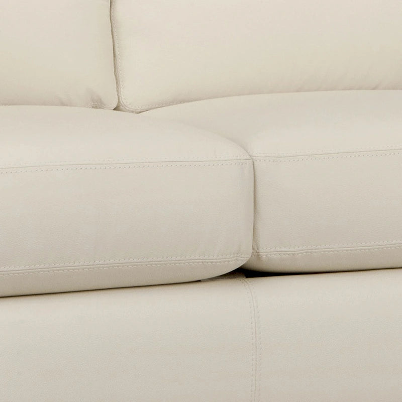 Bryce Italian Top Grain Leather Sofa, Loveseat and Chair Set