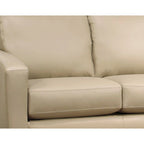 Bryce Italian Top Grain Leather Sofa, Loveseat and Chair Set