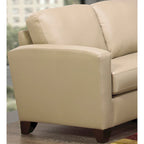 Bryce Italian Top Grain Leather Sofa, Loveseat and Chair Set
