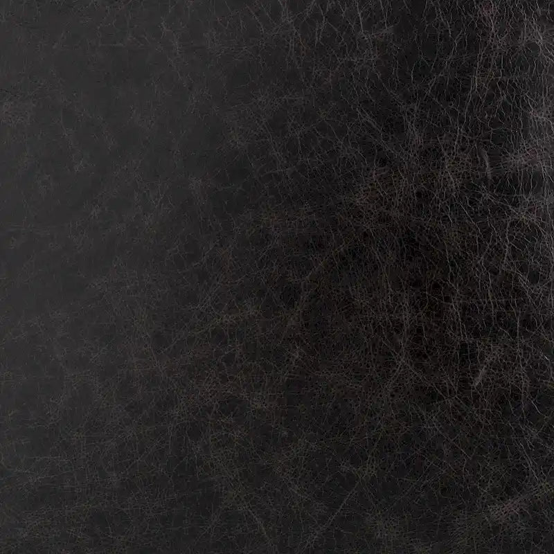 Mid-Century Leather Accent Chair - Deep Seat Single Seater