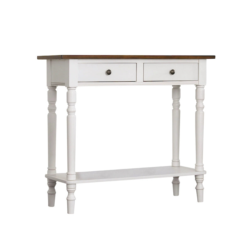Jeln Traditional 38-inch Wood 1-Shelf Console Table by Furniture of America