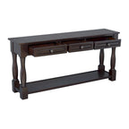 Merax 64 Long Extra-thick Console Table with Drawers and Shelf
