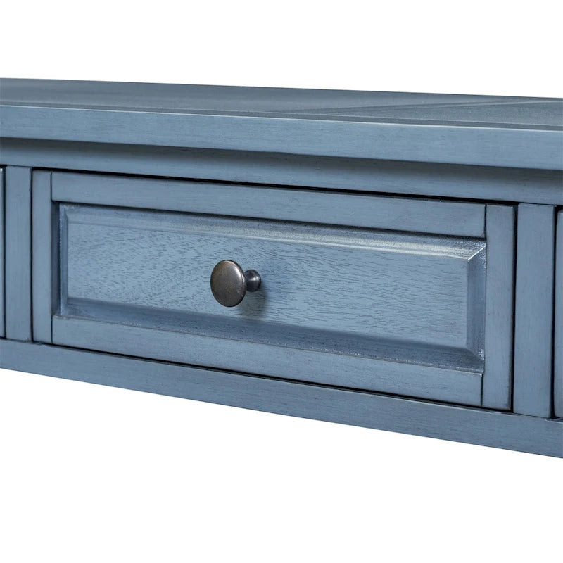 Merax 64 Long Extra-thick Console Table with Drawers and Shelf
