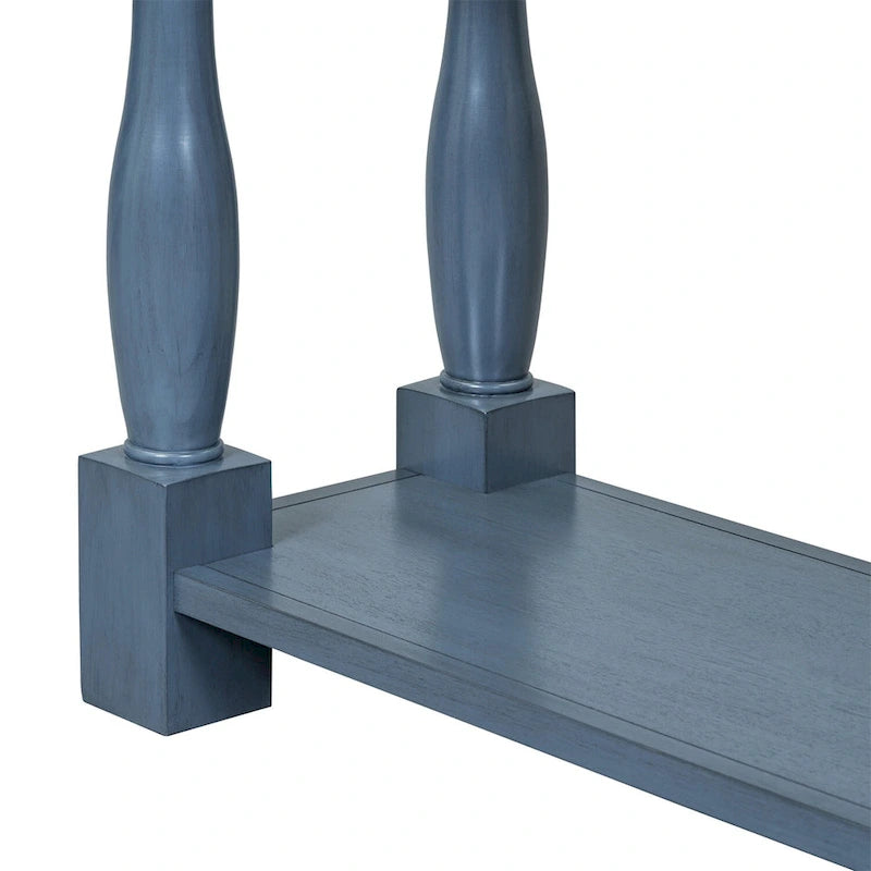 Merax 64 Long Extra-thick Console Table with Drawers and Shelf