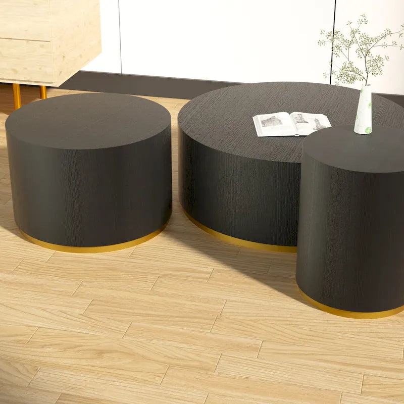 Marble Williamspace Fully Assembled Round Side Coffee Table For Living Room