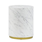 Marble Williamspace Fully Assembled Round Side Coffee Table For Living Room