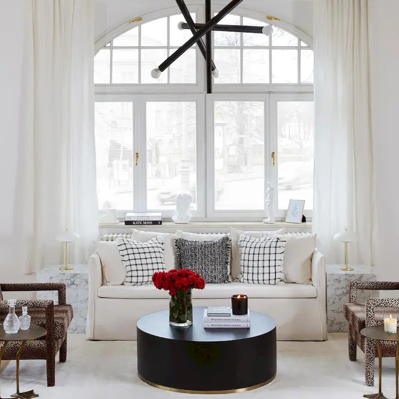 Marble Williamspace Fully Assembled Round Side Coffee Table For Living Room