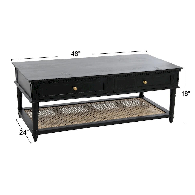 Acacia Wood Coffee Table