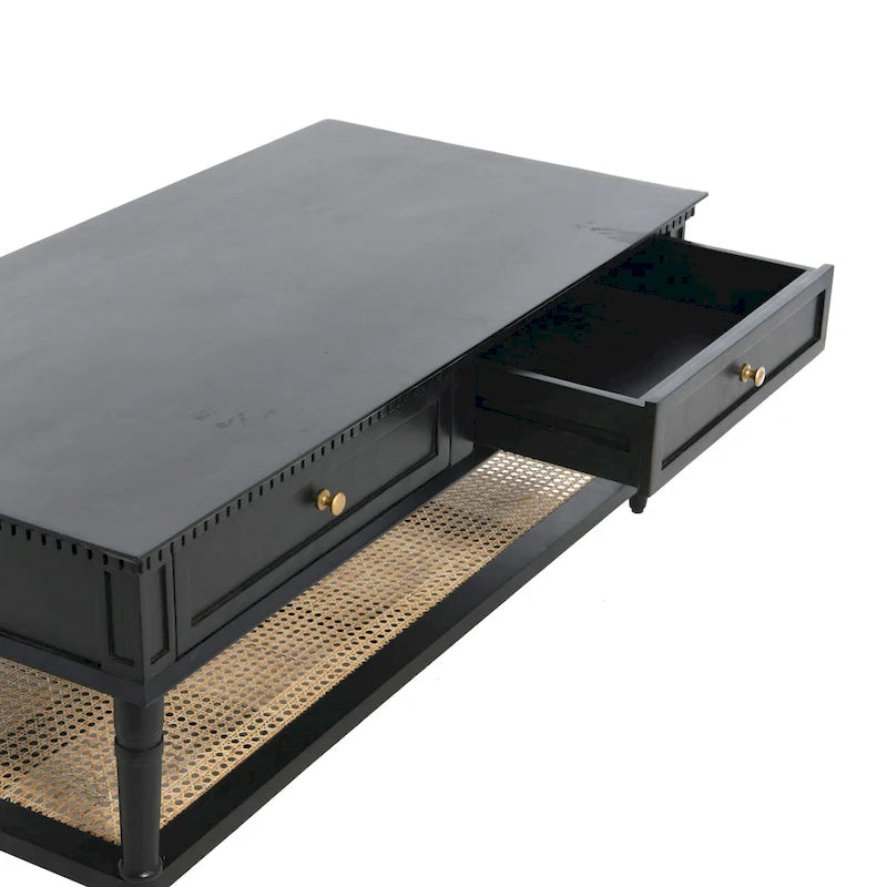 Acacia Wood Coffee Table