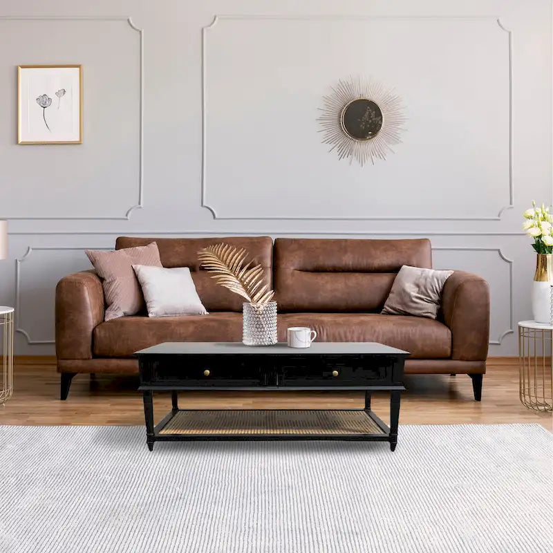Acacia Wood Coffee Table