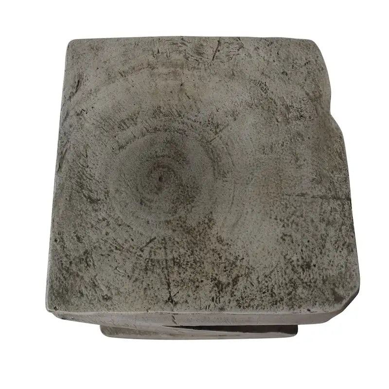 Max Outdoor Light-Weight Concrete Side Table by Christopher Knight Home