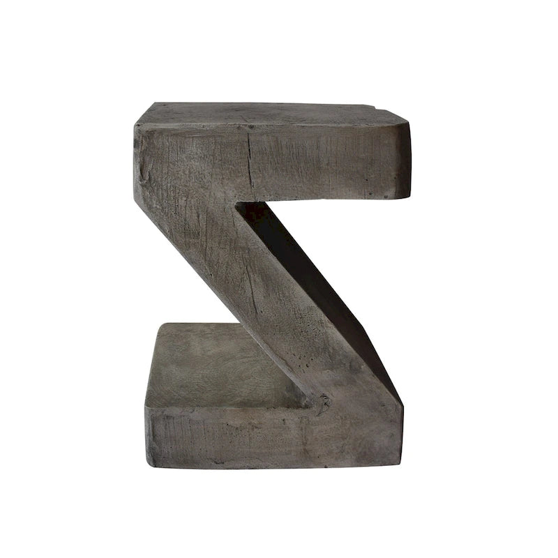 Max Outdoor Light-Weight Concrete Side Table by Christopher Knight Home