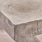 Max Outdoor Light-Weight Concrete Side Table by Christopher Knight Home
