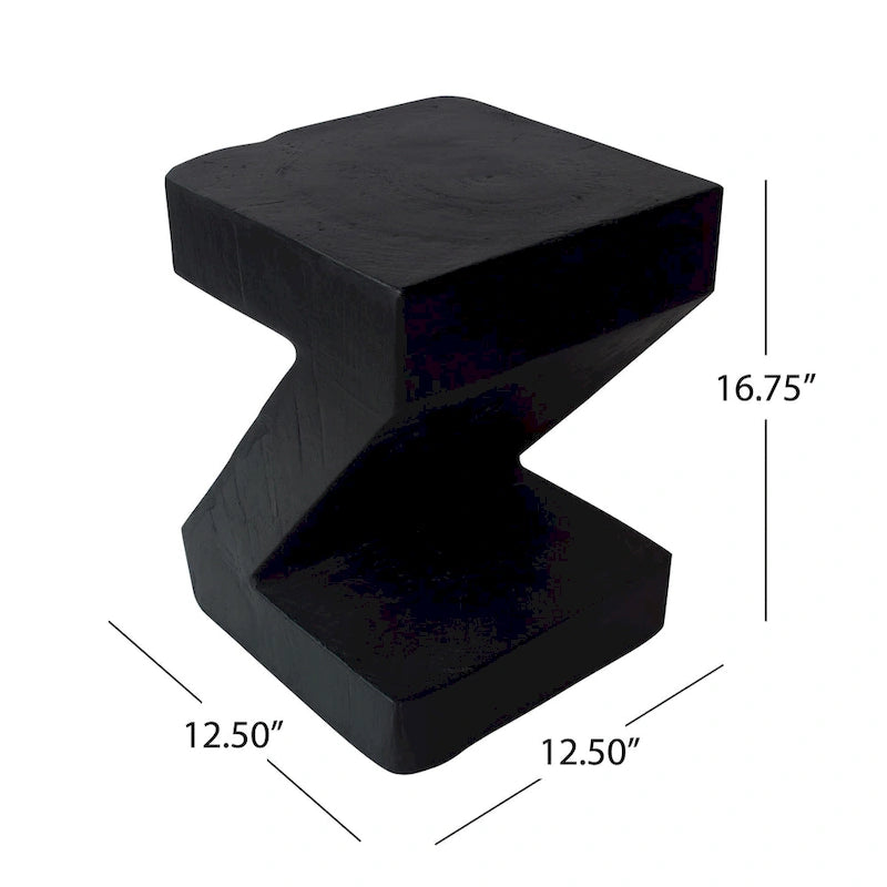 Max Outdoor Light-Weight Concrete Side Table by Christopher Knight Home