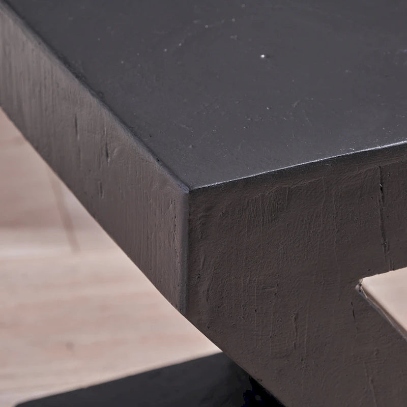 Max Outdoor Light-Weight Concrete Side Table by Christopher Knight Home