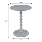 Convenience Concepts Palm Beach Round Spindle Table