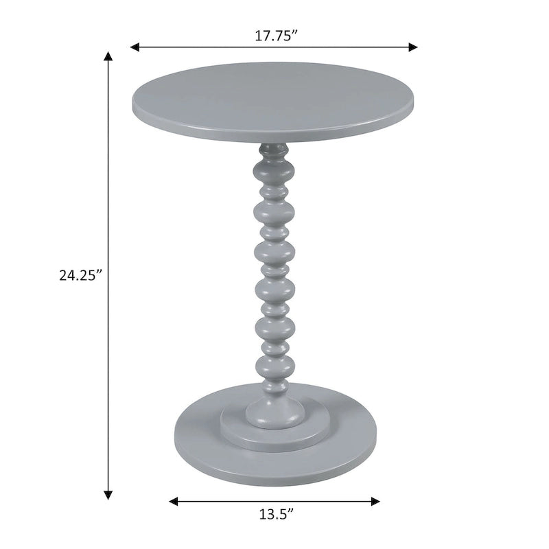 Convenience Concepts Palm Beach Round Spindle Table