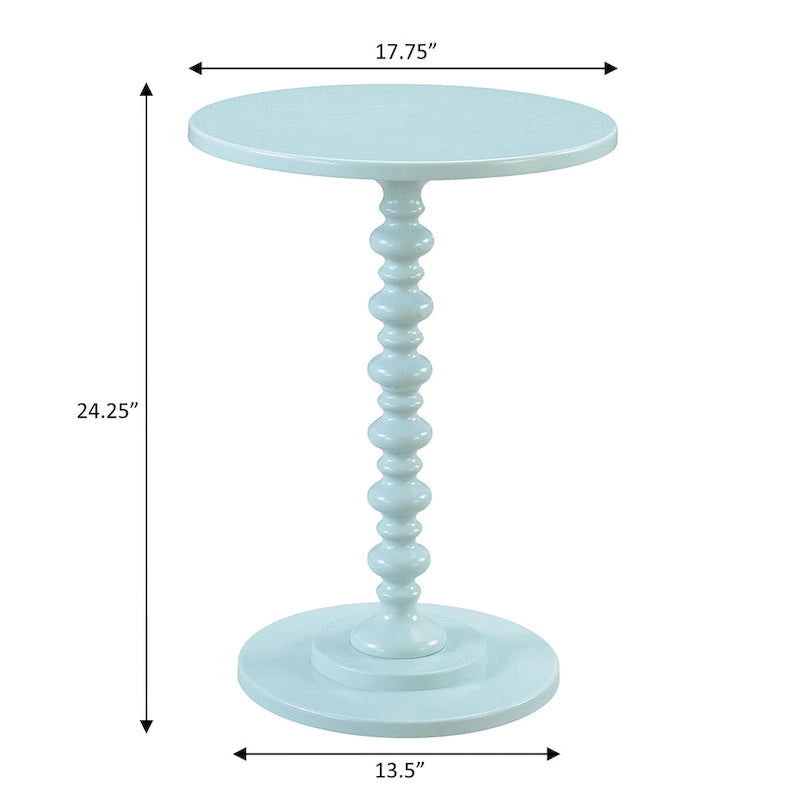 Convenience Concepts Palm Beach Round Spindle Table