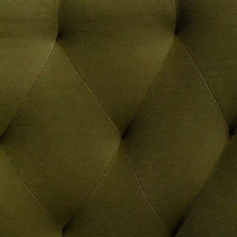 Modern Dining Chairs Set of 2, Upholstered Accent Chair Tufted Back Armless Chair with Back Pull