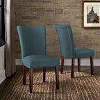 Cannes Upholstered Parson Dining Chair (Set of 2) by iNSPIRE Q Bold