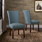 Cannes Upholstered Parson Dining Chair (Set of 2) by iNSPIRE Q Bold