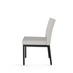 Amisco Jeffrey 72 Table and Perry Chairs 7-Pieces Dining Set