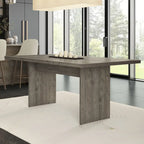 Amisco Jeffrey 72 Table and Perry Chairs 7-Pieces Dining Set