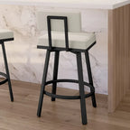 Amisco Staten Swivel Counter & Bar Stool