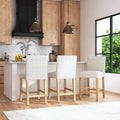HomePop Classic Upholstered 25 Counter Stool