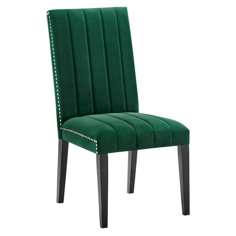 Catalyst Performance Velvet Dining Side Chairs - Set of 2