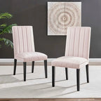 Catalyst Performance Velvet Dining Side Chairs - Set of 2