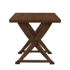 Mid-Century Wood 5-Piece Dining Table Set