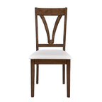 Mid-Century Wood 5-Piece Dining Table Set
